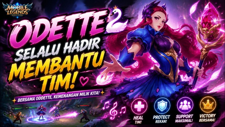 Odette Selalu Hadir Membantu Tim!