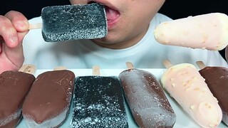 ASMR mukbang es krim Magnum, Cornetto, Qiaolezi, Yezihui!