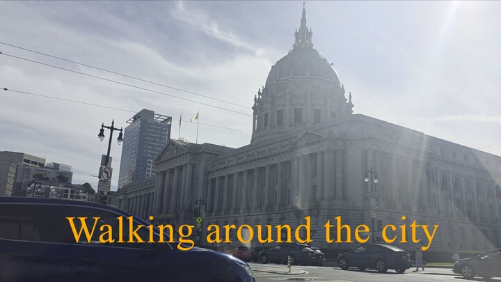 Walking around the city #1 | HD | Landscape