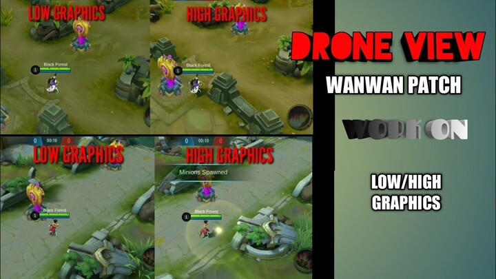 DRONE VIEW WANWAN NEW PATCH | GIVEAWAYS