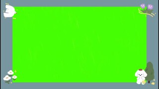 CUTE AESTHETIC OVERLAY PT. 3 | GREEN SCREEN | Peachy Grace