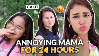 ANNOYING MAMA ALAWI FOR 24 HOURS! *MY JOWA NA?* | IVANA ALAWI