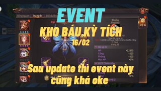 Event Kho báu kỳ tích | Trang bị , bồi dưỡng vệ sĩ và hoa tai