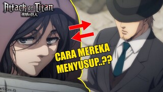 Bagaiamana Cara Pieck & Jean Menyusup Ke Paradis & Marley?? Ini Penjelasannya..