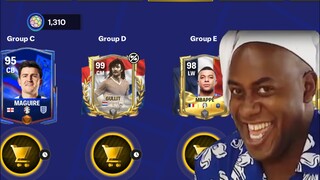 EURO 2024 funny pack opening in fc mobile 😂 + funny matchday  #fifamobile