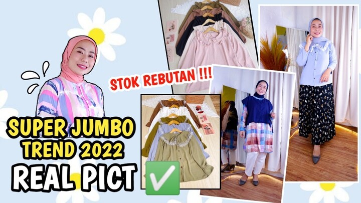 SHOPEE HAUL TUNIK & BLOUSE JUMBO TREND 2022