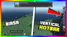 SEKARANG HOTBAR MCPE BISA ADA DI SAMPING ❗❗ || Texture Vertical Hotbar || Support MCPE 1.20