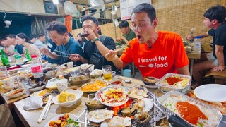 Korean Street Food - EXTREME SEAFOOD + Must Eat Food in Busan, South Korea!! 🇰🇷