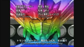 Transformers Micron Legend Rainbow opening and ending