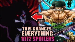 THIS CHANGES EVERYTHING / One Piece Chapter 1072 Spoilers