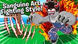 HOW TO UNLOCK SANGUINE ART FIGHTING STYLE! Roblox Blox Fruits