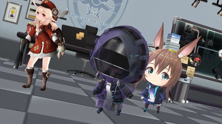 Klee, Amiya and I will protect you.