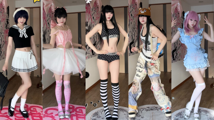 Inspiration Outfit Collection | How to Style Everyday Clothes with an Anime Vibe!