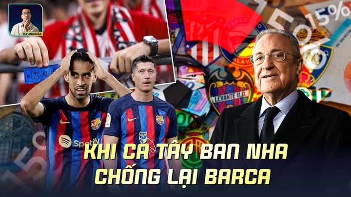 KHI CẢ TÂY BAN NHA CHỐNG LẠI BARCA - SCANDAL CHI TIỀN CHO TRỌNG TÀI