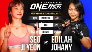 Seo Ji Yeon vs. Edilah Johany | ONE Warrior Series Full Fight