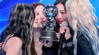 亲吻一位奖杯！【aespa】全开麦Supernova一位官方收音完整安可！