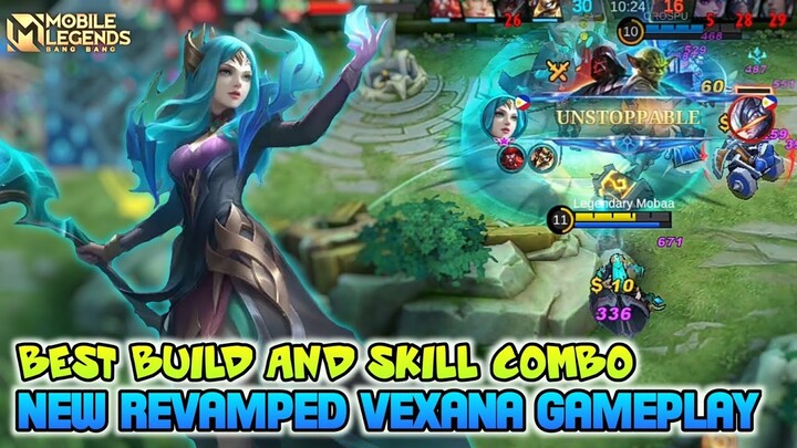 Vexana Revamp , New Revamped Vexana Gameplay - Mobile Legends Bang Bang