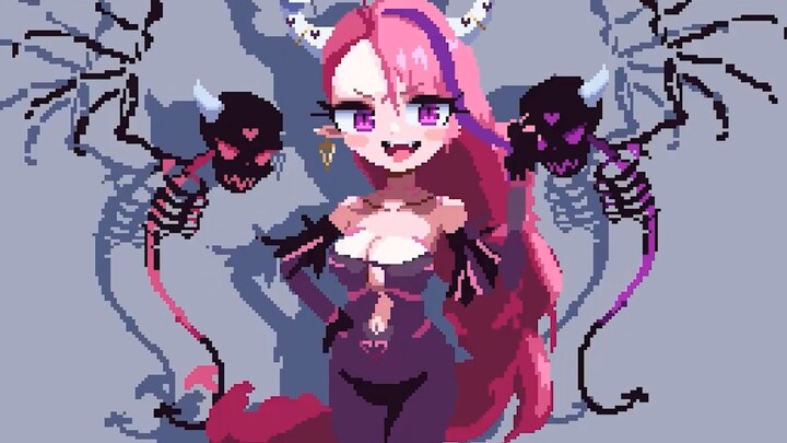 Birdman's pixel animation