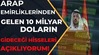 ARAP EMİRLİKLERİNDEN GELEN 10 MİLYAR DOLAR BU HİSSELERE GİDECEK ! BAE Prensi Türkiye Yatırımı !