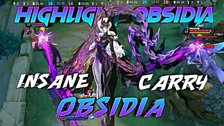 MARKSMAN SATU INI SELALU LAKU DI TIER ATAS ?! || HIGHLIGHT OBSIDIA - MLBB