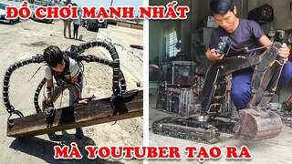 9 Món ĐỒ CHƠI MẠNH NHẤT Mà YOUTUBER TỰ CHẾ TẠO Ai Cũng Muốn Sở Hữu