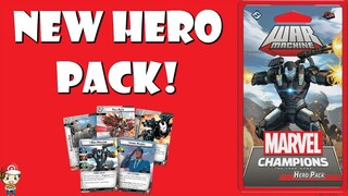 War Machine Marvel Champions Hero Pack Revealed! So Much Ammo!!