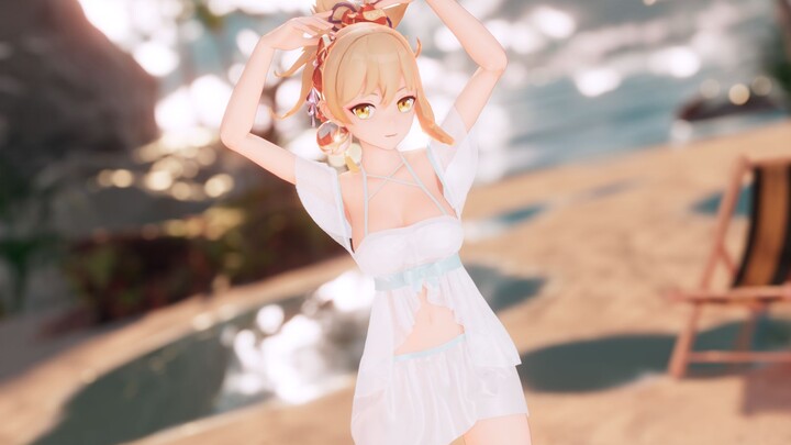 It’s normal for swimsuits to fall off when dancing~ [Xiaogong vertical screen MMD 60 frames]
