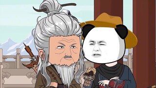 Dong Tianbao and Zhang Sanfeng were attacked by the four ghosts from Xiangxi, and the Wudang Sect wa