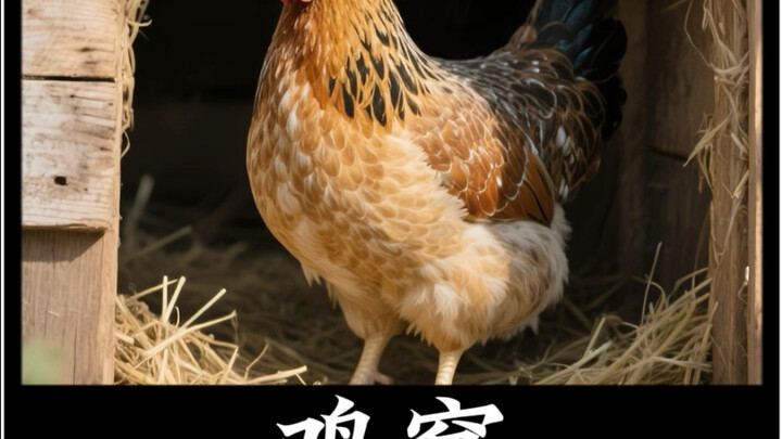 Gà bẩn vậy, sao trong chuồng gà lại không có gián nhỉ?