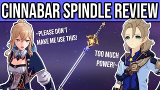 Cinnabar Spindle Review - The BEST and WORST Free To Play Weapon - Genshin Impact