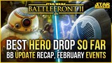 Battlefront 2 Best Hero Release So Far, BB8 Update Recap, Events