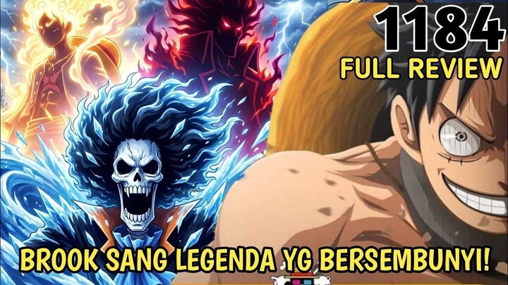 FULL REVIEW ONE PIECE 1184 - GILA! BROOK TERHUBUNG DGN JOYBOY & DAVY! KEKUATAN Y
