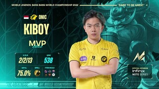 MVP Best Moments Franco ONIC Kiboy vs Malvinas Gaming | M4 Group Stage Day 3 | M4 World Championship