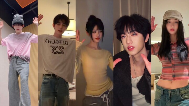 Idols dancing to Douyin moves are truly a dimension-lowering attack—Ju Jingyi, Su Xinhao, Zhang Hao,