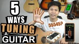 5 Ways on Tuning a Guitar!