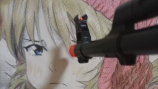 How annoying it is for a junior high school student to draw colored pencils for the first time (anno