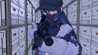 【أرشيف أزرق سماوي】 عمل ساوري بدوام جزئي (المؤلف: がんくり(gunkuri))