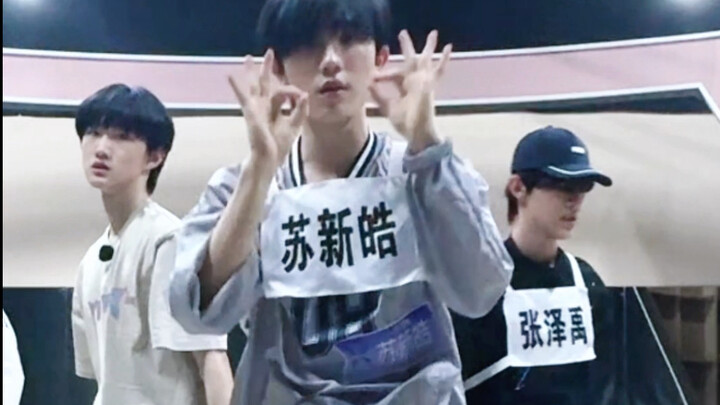 【سو شين هاو】تصوير مباشر لتدريبات كواليس "بو وي شيا"