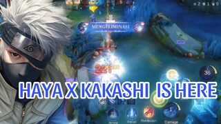 HAYA X KAKASHI IS HERE