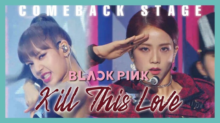 [ComeBack Stage] BLACKPINK  - Kill This Love ,  블랙핑크 - Kill This Love Show Music core 20190406