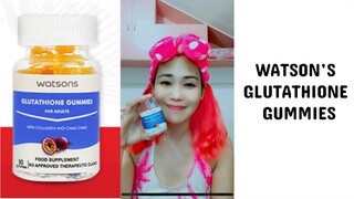 WATSONS GLUTATHIONE GUMMIES REVIEW