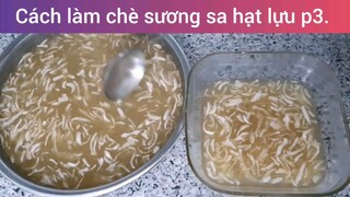 Cách làm chè sương sa hạt lựu p3