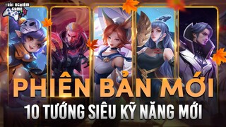 LIÊN QUÂN UPDATE: Murad, Lili, florentino, Yue PHIÊN BẢN MỚI Kỹ Năng 2.0 Phần 2 - Trải Nghiệm Game