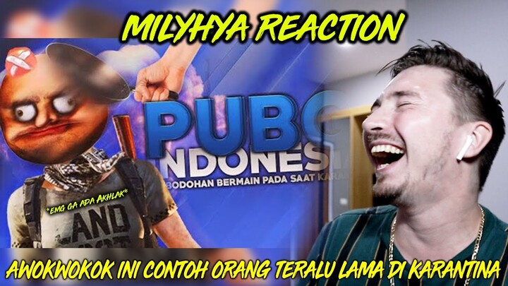REAKSI BULE KE MILYHYA! || PUBG Indonesia - Kebodohan Bermain pada saat Karantina || KOCAK ABISSSS !