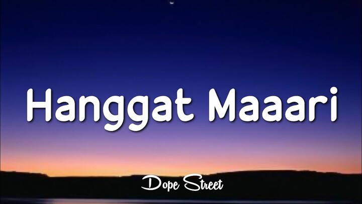 Hangga't Maaari - JRoa x Flow G (Lyrics)