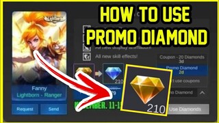 HOW TO USE PROMO DIAMOND IN MOBILE LEGENDS