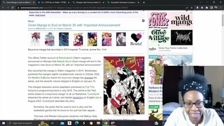 GIVEN MANGA IS ENDING!? Dramatical Murder IS BACK!? Our First MALE PRECURE and More! | BL News