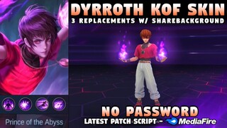 Dyrroth KOF Skin Script No Password | New Patch | Mobile Legends