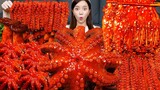 빨판 파티! 🐙 문어 & 쭈꾸미 & 낙지 버섯 볶음 먹방 레시피 Octopus & Webfoot octopus Mushrooms Recipe Mukbang ASMR Ssoyoung