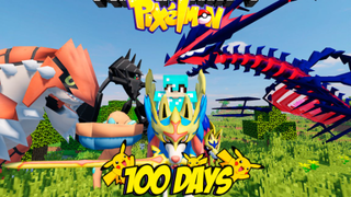 100 Hari di Minecraft PIXELMON